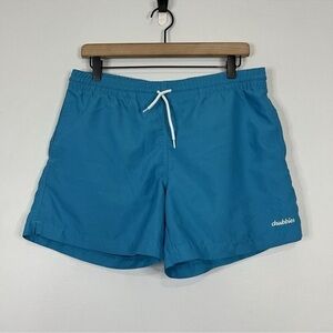 Chubbies Blue Classic Swim Trunks Small